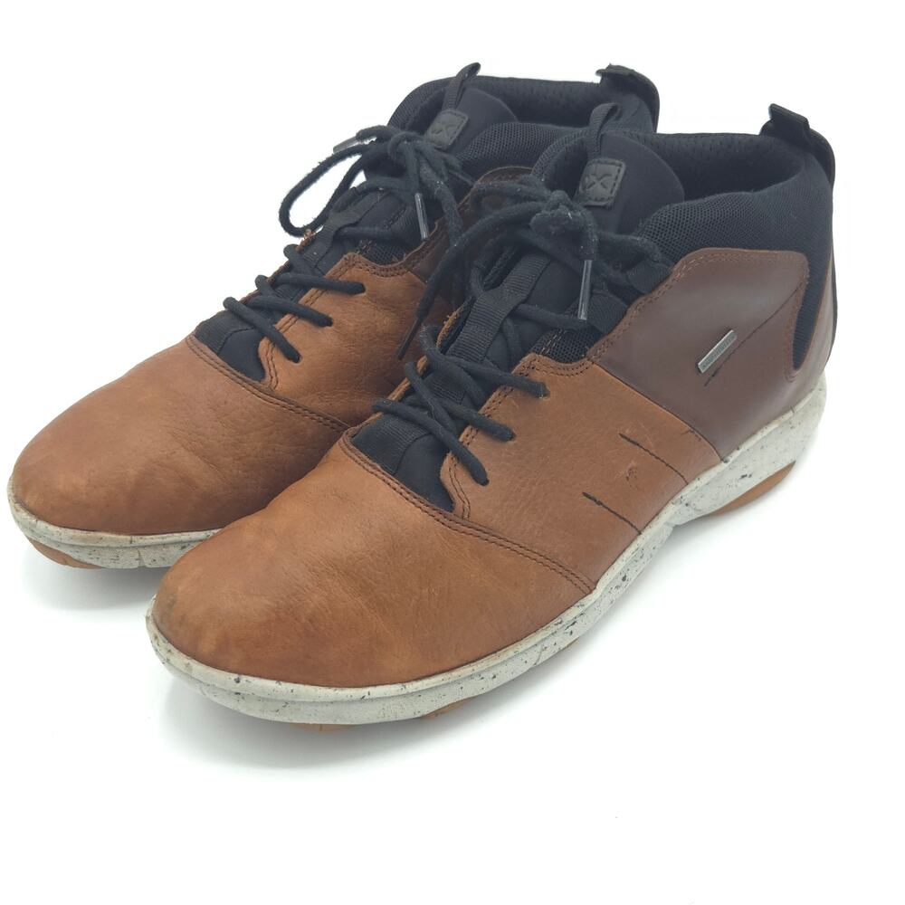 Geox Nebula 4x4 Amphibiox breathable brown waterproof Men's Size 11 Boots